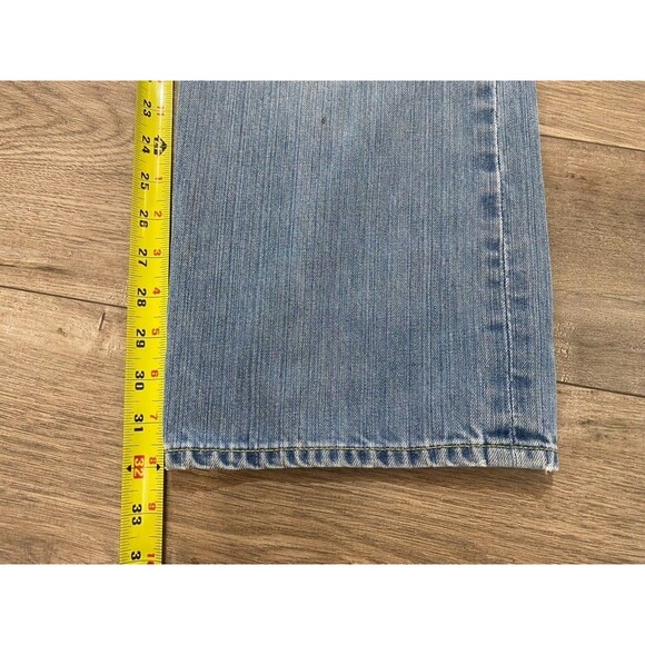 Von Dutch Jeans Mens 34 x 32 Blue Straight Leg Vintage USA Made Denim Flying Eye - Picture 8 of 13